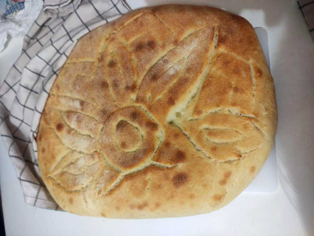 simigdalenio psomi Σιμιγδαλένιο ψωμί