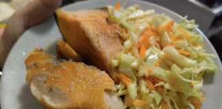 σολομός στο τηγάνι