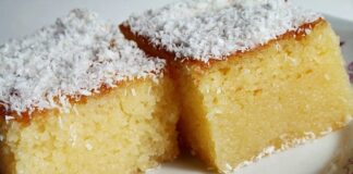 ρεβανί με γιαούρτι