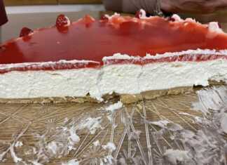 Cheesecake φράουλα