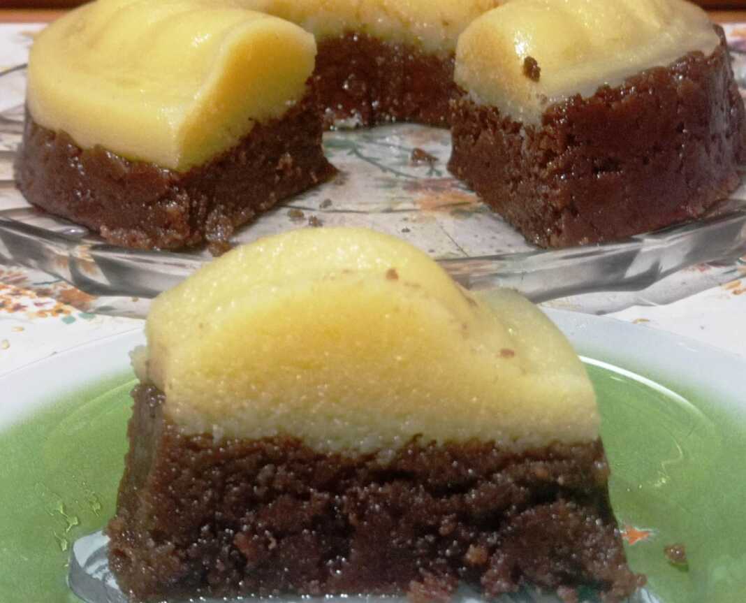 dixromosXalvas δίχρωμος σιμιγδαλένιος χαλβάς