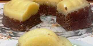 δίχρωμος σιμιγδαλένιος χαλβάς