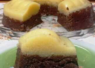 δίχρωμος σιμιγδαλένιος χαλβάς