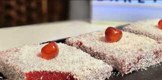 επιδόρπιο φράουλας με 3 υλικά