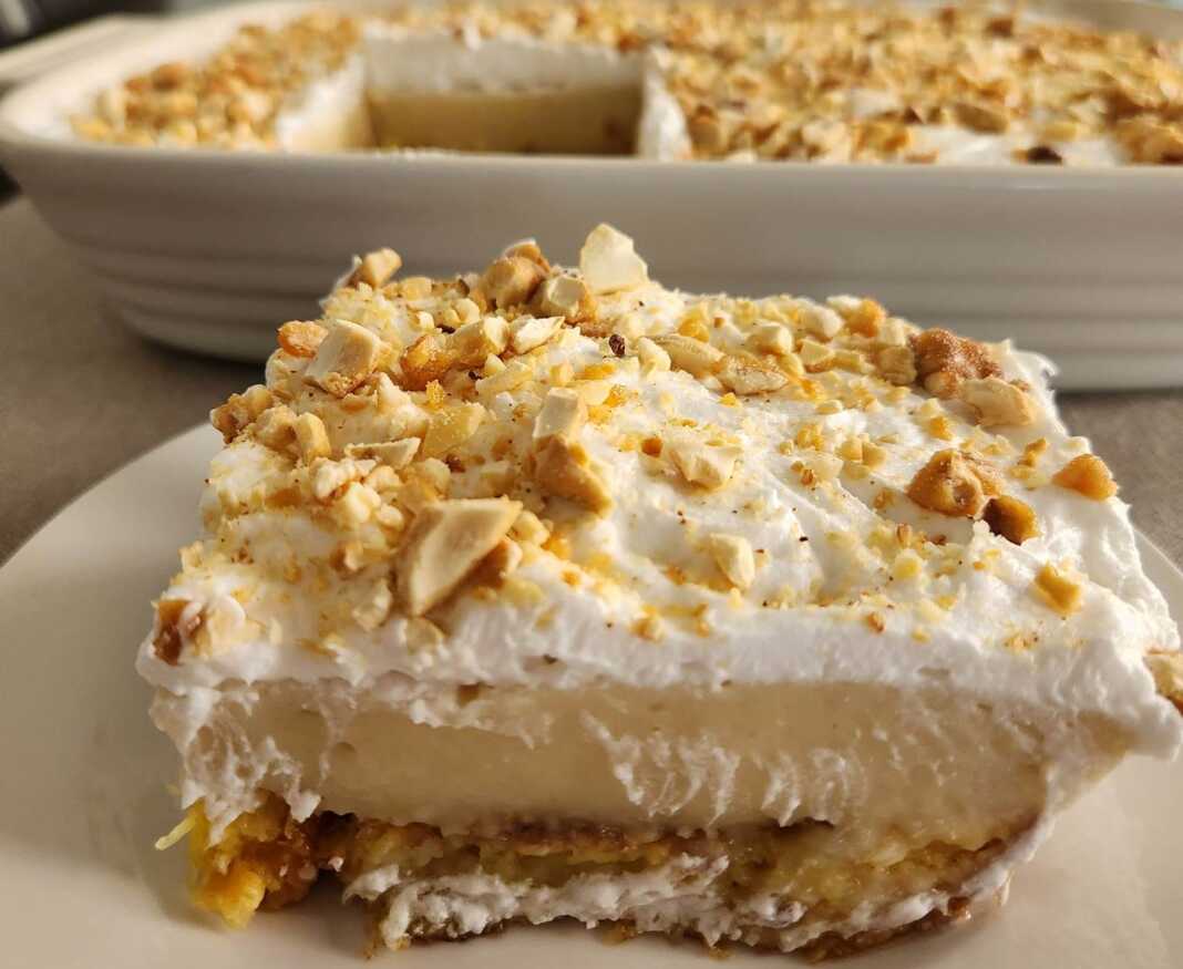 Εκμέκ με κέικ πανετόνε