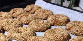 κουλουράκια με σουσάμι