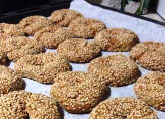 κουλουράκια με σουσάμι