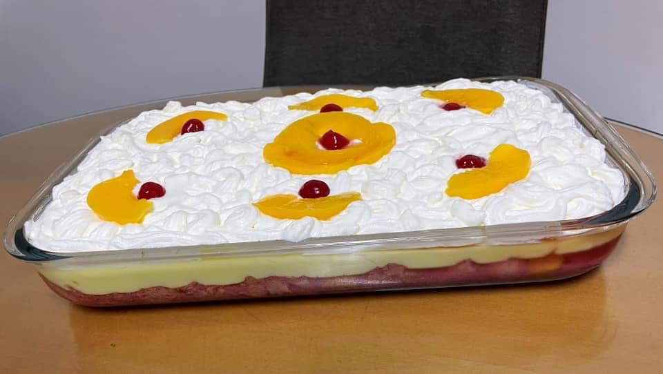 κρεμα με ζελε φραουλας