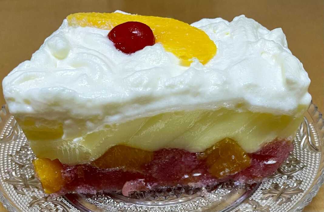 κρεμα με ζελε φραουλας