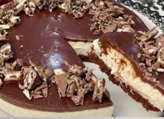 τούρτα σοκολάτας με κρέμα μασκαρπονε