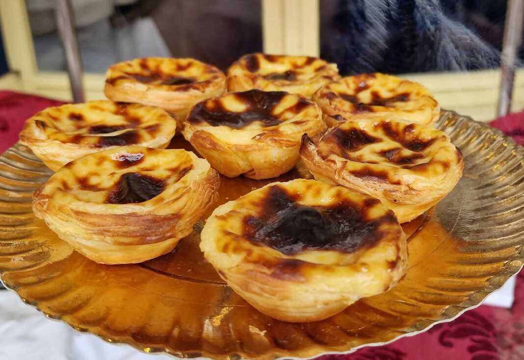 τραγανά πορτογαλικά ταρτάκια