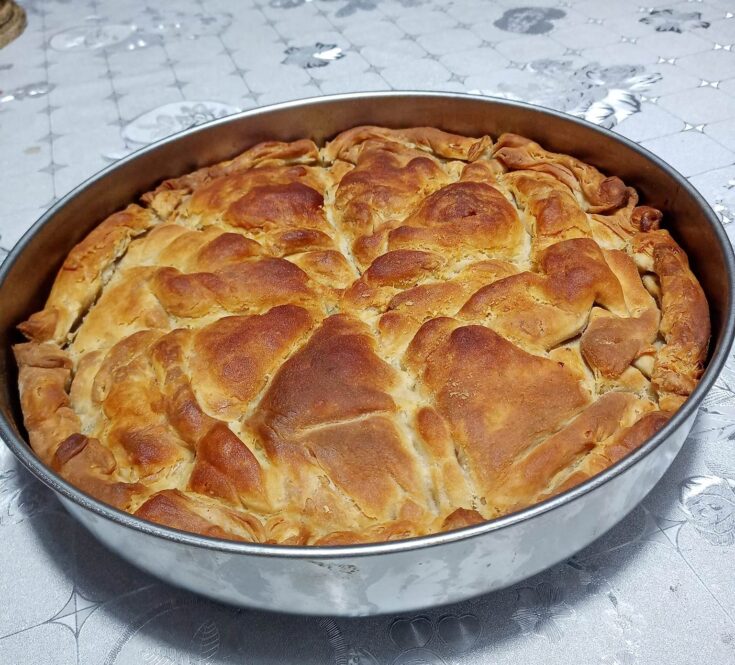 πρασοτυρόπιτα