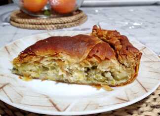 πρασοτυρόπιτα