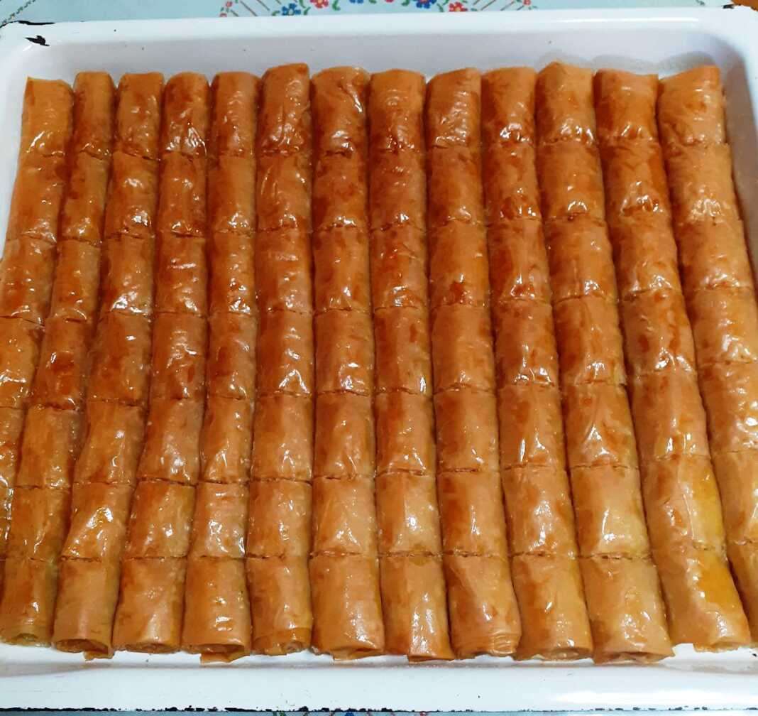 νηστίσιμες φλογέρες σιροπιαστές