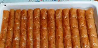 νηστίσιμες φλογέρες σιροπιαστές