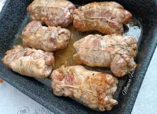 ρολάκια μπούτια κοτόπουλου