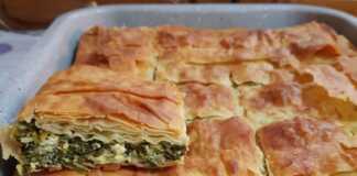 Πίτα Όνειρο: Σπανακοτυροπιτα με Ζαγορίσιο Φύλλο, Φέτα και Χόρτα σπανακοτυροπιτα με Ζαγορίσιο Φύλλο