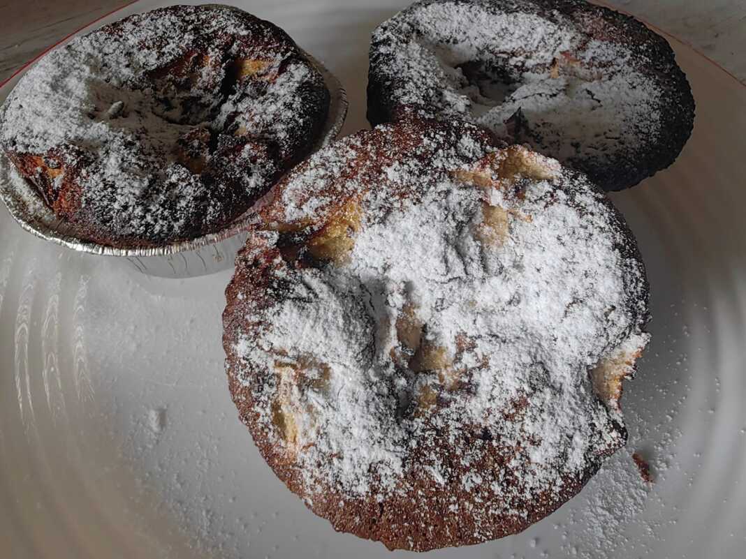 _cuva Στρούντελ κάκαο cupcakes