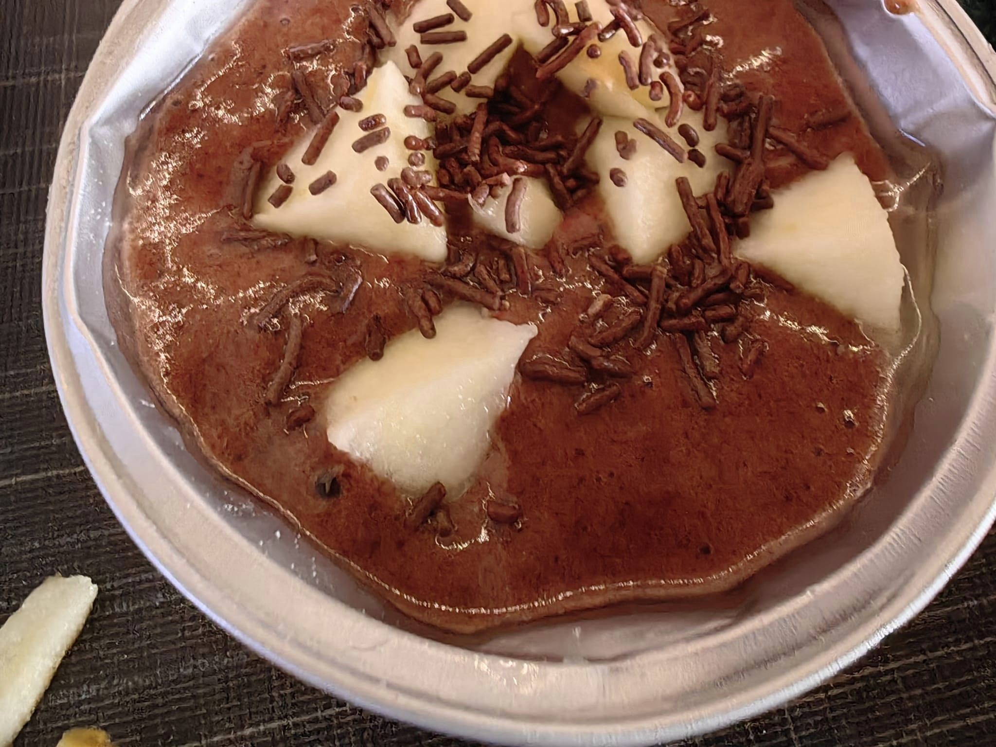 Στρούντελ κάκαο cupcakes