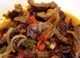 Τηγανιά με μοσχαράκι