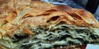 χωριάτικη παραδοσική σπανακοτυρόπιτα