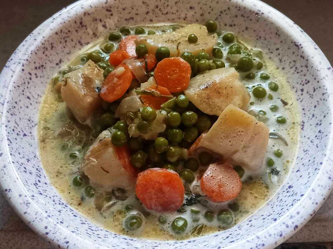 αρακάς αυγολέμονο