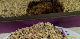 Κέικ Πορτοκαλιού με Τρούφα και Καρύδια