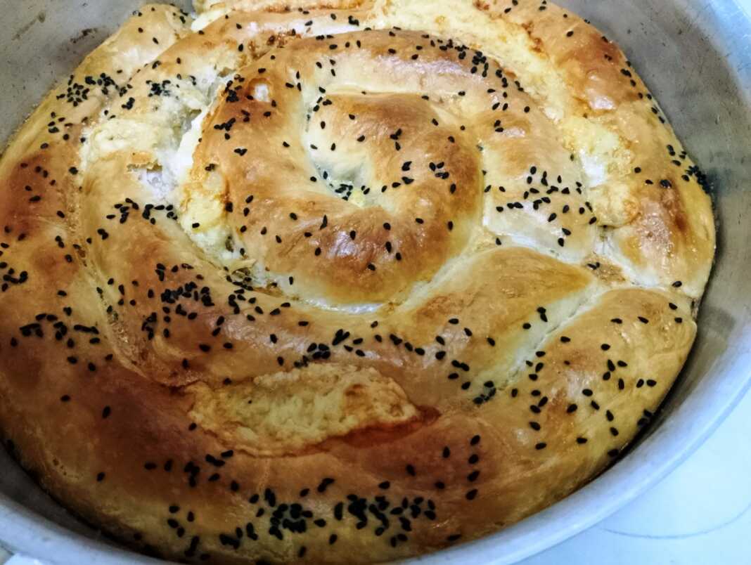 κιχί με τριμμένο κασέρι