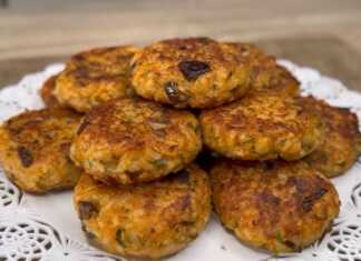 μελιτζανοκεφτέδες με ρύζι