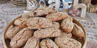 νηστίσιμα κουλουράκια πορτοκαλιού