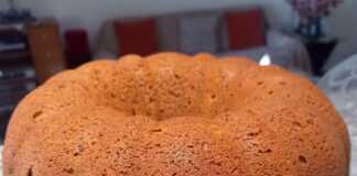 νηστίσιμο κέικ με ταχίνι