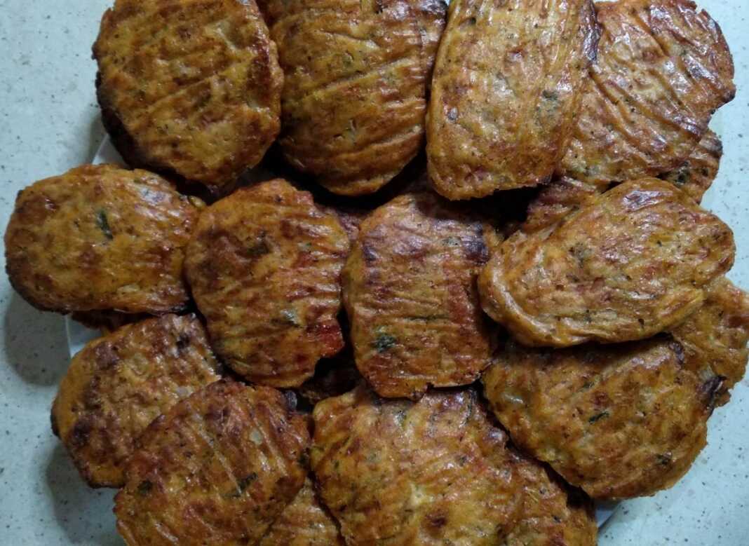 Ντοματοκεφτέδες στο φούρνο,