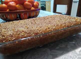 νηστίσιμη πορτοκαλόπιτα