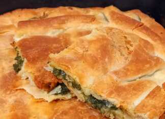 Πρασοσπανακόπιτα Σφολιάτας