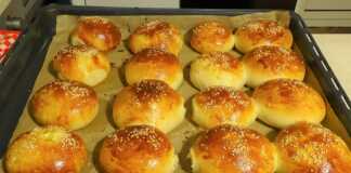 αφράτα ψωμάκια με τυρί