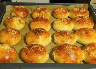 αφράτα ψωμάκια με τυρί