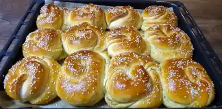 ψωμάκια με βούτυρο