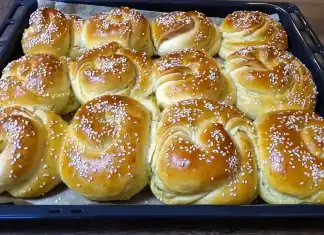 ψωμάκια με βούτυρο