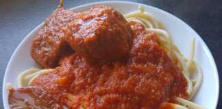 ροστ μπιφ με μακαρόνια