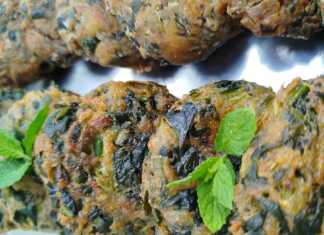 Καλοτηγανισμένοι χρυσαφένιοι σπανακοκεφτέδες νηστίσιμοι με έντονο πράσινο χρώμα στο εσωτερικό και αρώματα φρέσκου άνηθου