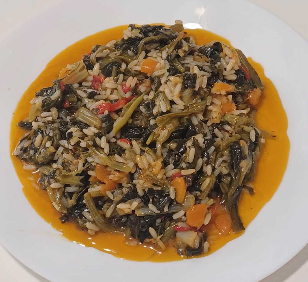 σπανακόρυζο