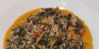 σπανακόρυζο