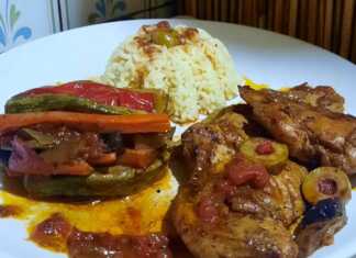 Στήθος κοτόπουλο με λαχανικά