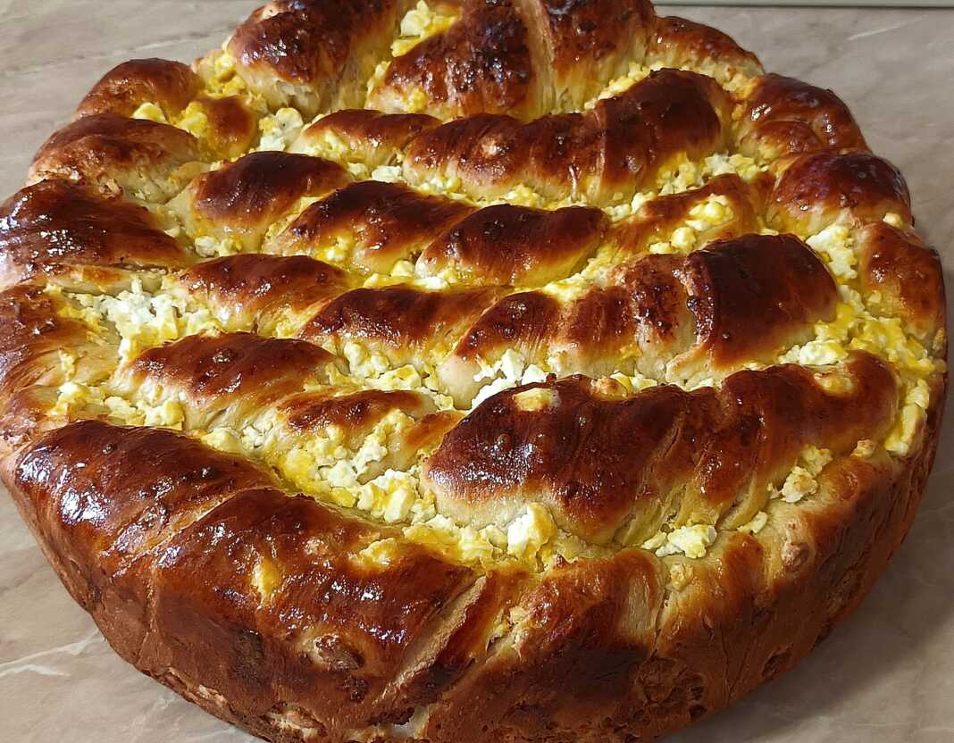 Στριφτή τυρόπιτα