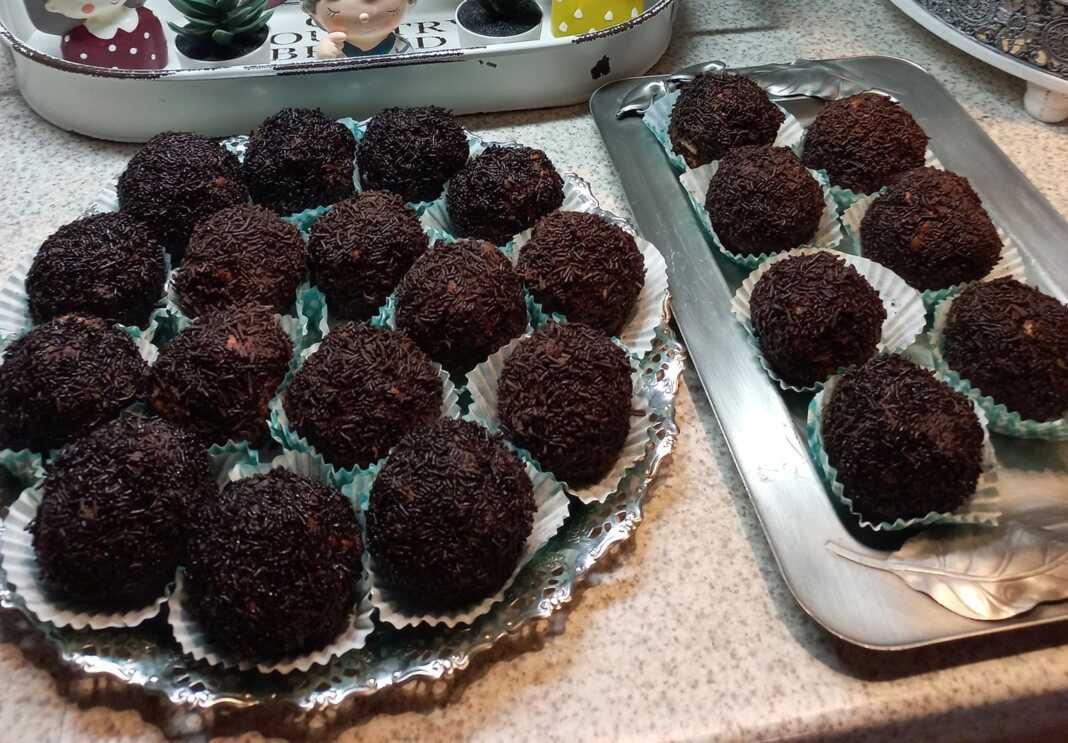τρούφες σοκολάτας