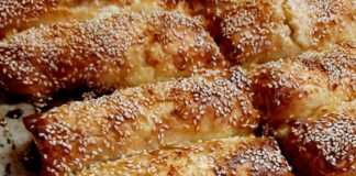 τυροπιτάκια ρολό με φύλλο κρούστας