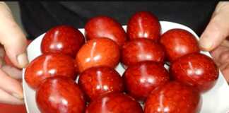 βάφουμε αυγά με φυσικό τρόπο