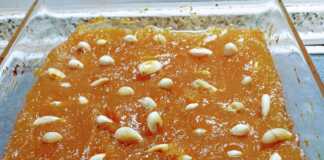 Χαλβάς Φαρσάλων με Αραβοσιτέλαιο νηστίσιμος: Φτιάξ’ τον Σπιτικά σε 5 Λεπτά!