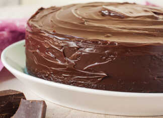 Kέικ με πορτοκάλι, και σοκολάτας