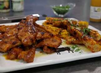 Διπλοψημένα χοιρινά παϊδάκια